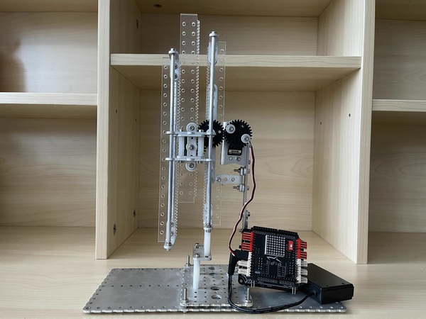 二级齿轮齿条升降模组、齿轮齿条升降模组、齿轮齿条模组、升降模组、Arduino Uno、机器人模组设计