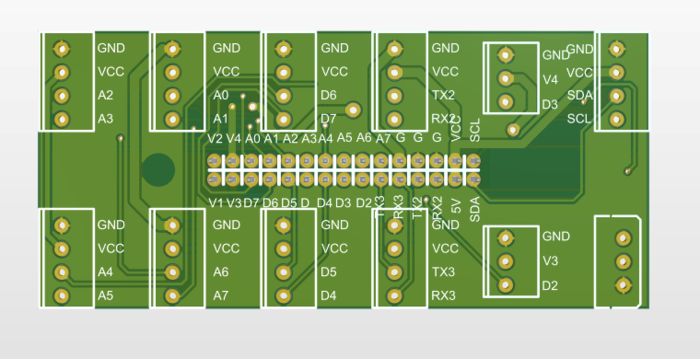 扩展板、mega2560控制板、、机器人制作、机器人开源资料、机器人项目开发、Arduino Uon、电路图、总线舵机接口、舵机接口、超声波传感器、扩展板PCB文件