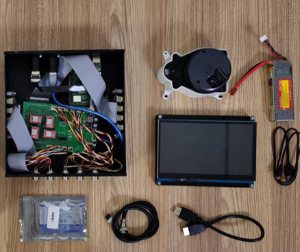 Arduino mega2560控制板、树莓派、、激光雷达、双目摄像头、显示屏、键盘、鼠标、Arduino