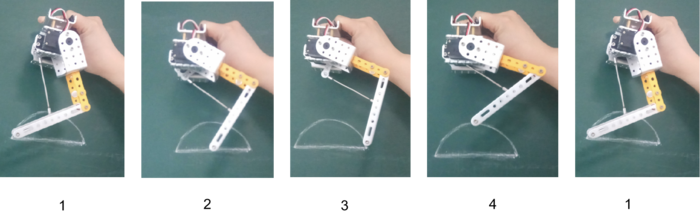 2自由度并联仿生腿、并联仿生腿、2自由度仿生腿、机器人仿生腿、并联机器人仿生腿、开源仿生腿、Arduino Uno、并联舵机、舵机、并联机械腿
